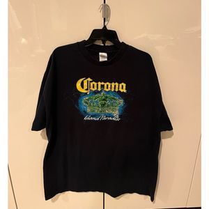 Corona Beer Black T-Shirt Mens Size 2XL